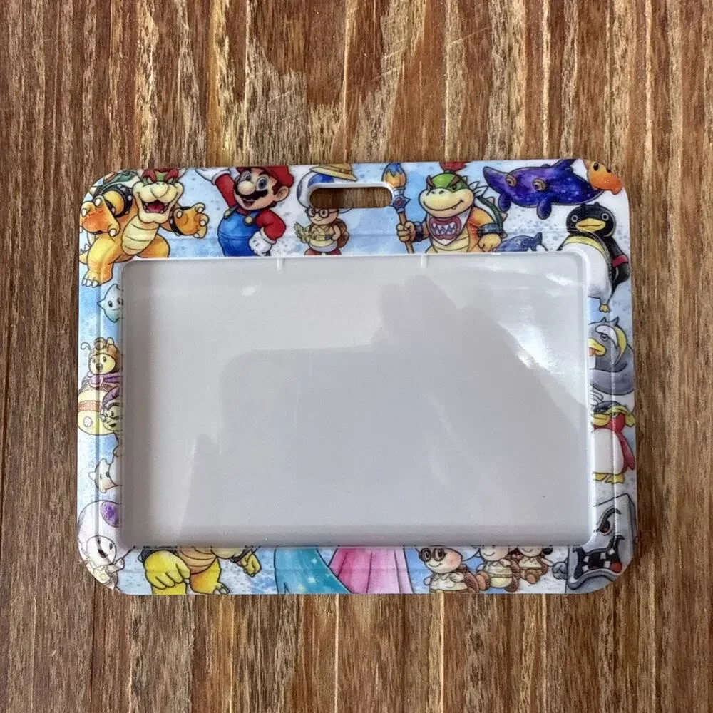 Super Mario Galaxy Badge ID Holder